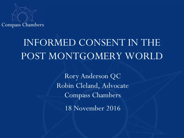 informed consent in the