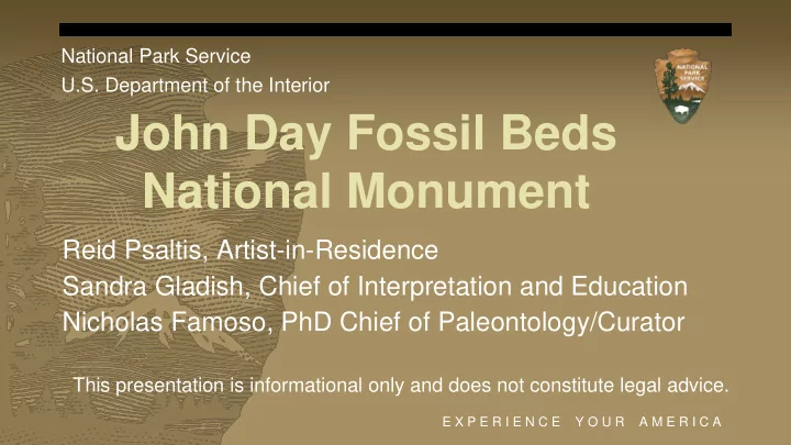 john day fossil beds national monument
