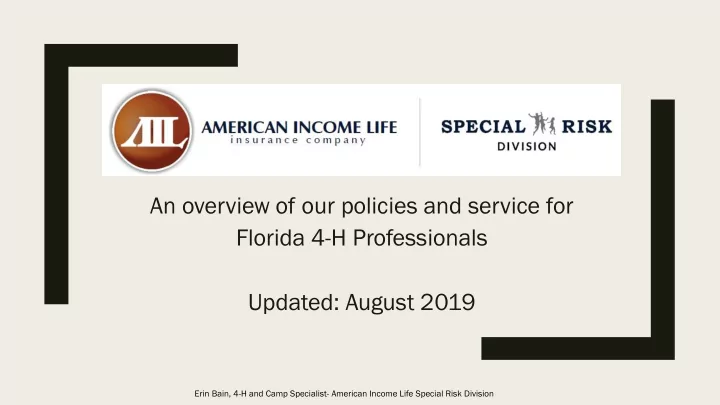 florida 4 h professionals