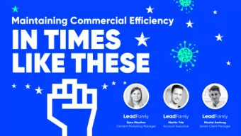 Agenda.  Unintended side effects in times like these  Gaining commercial efficiency in these times