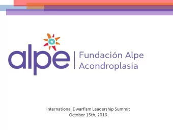 October 15th, 2016  Nonprofit organization  Based in Gijn, Spain  Established 24th