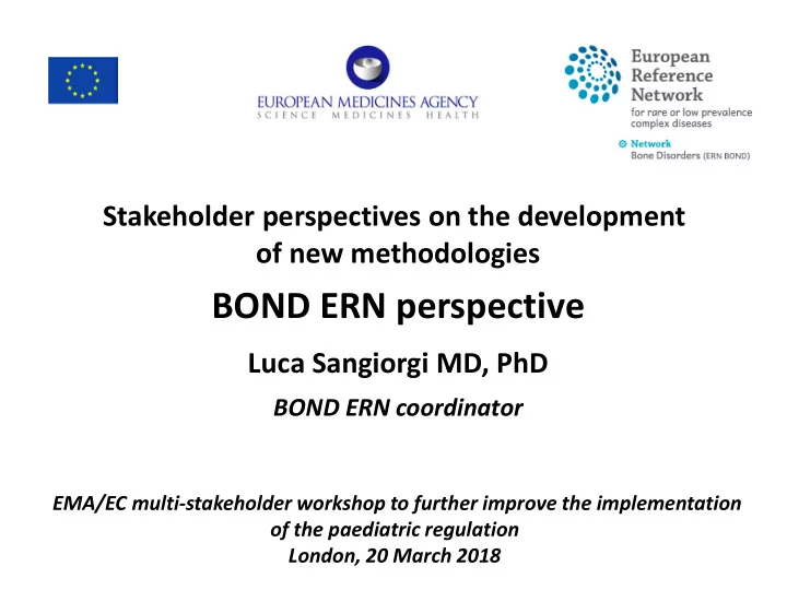 bond ern perspective