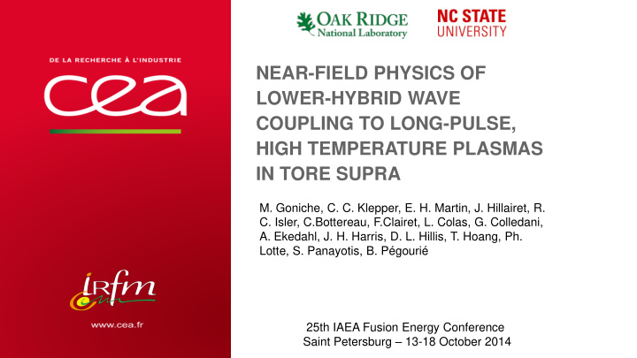 coupling to long pulse