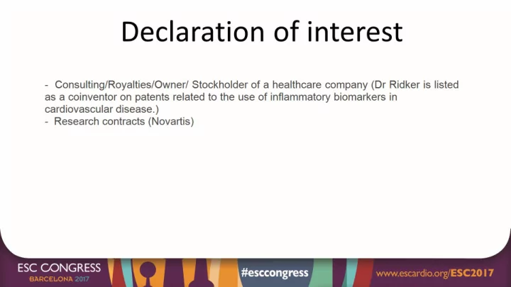 canakinumab anti inflammatory thrombosis outcomes study