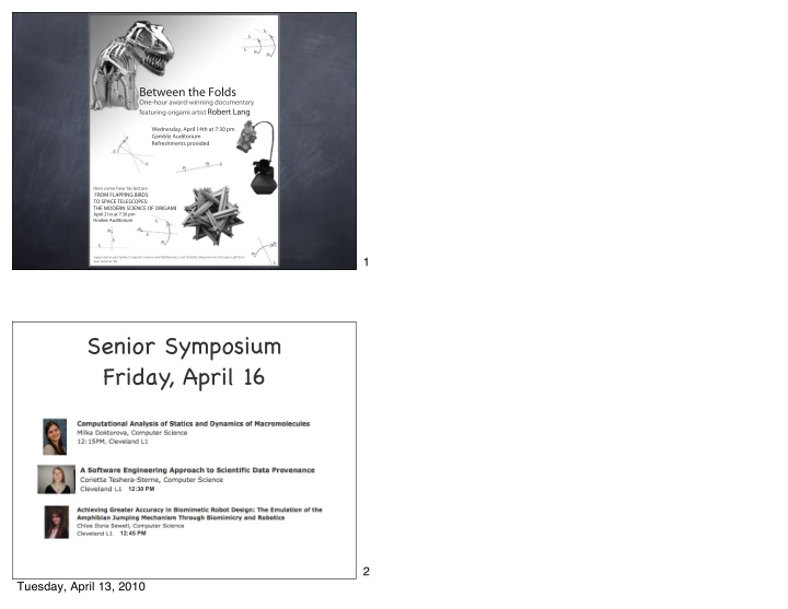 senior symposium friday april 16