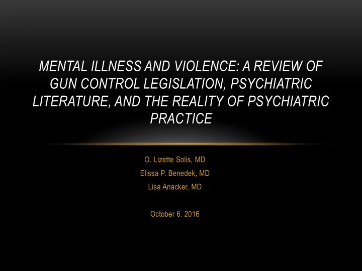 literature and the reality of psychiatric