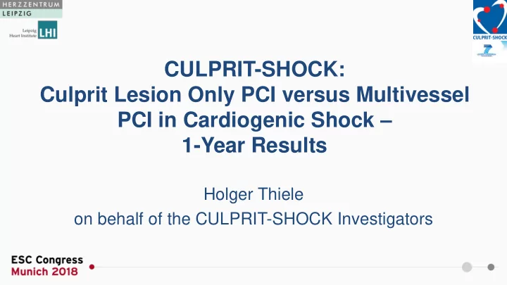 culprit shock