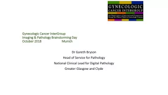 Gynecologic Ca  Cancer In  Inter  erGroup  Im  Imaging &amp; Path  thology Br  Brain  instormin