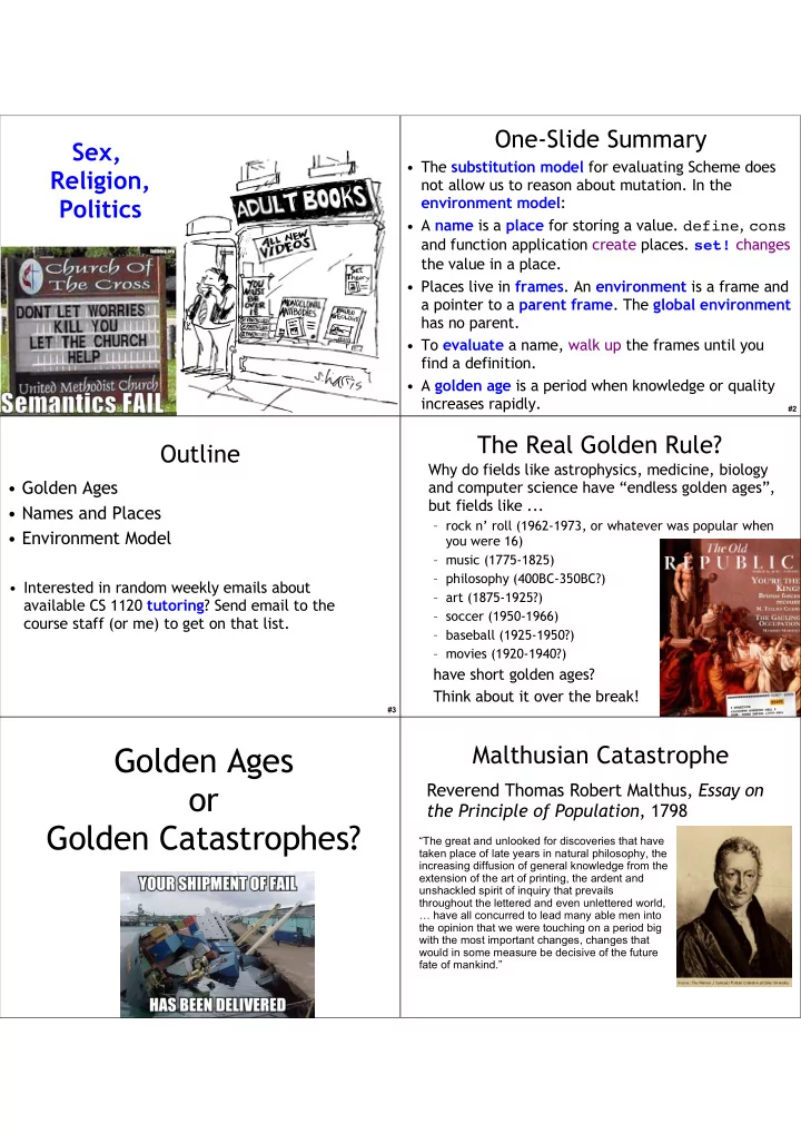 golden ages