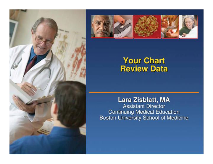 your chart your chart review data review data