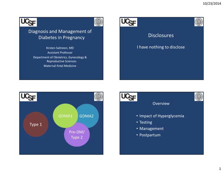disclosures