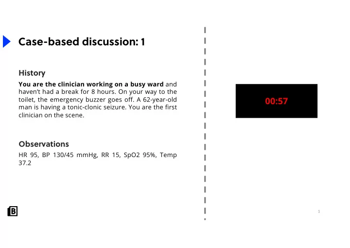 case based discussion 1