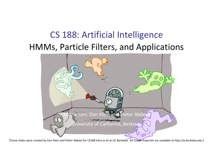 cs 188 artificial intelligence