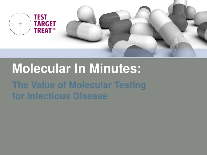 molecular in minutes