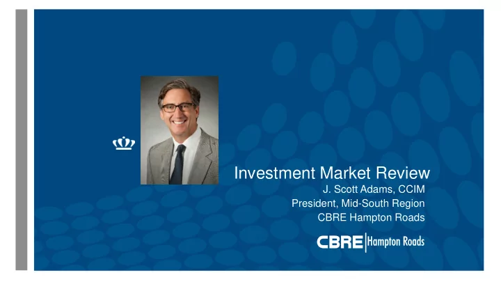 investment market review