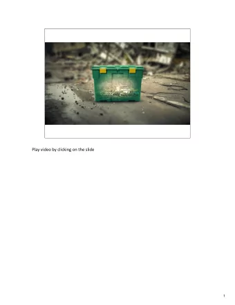 Play video by clicking on the slide  1 Home is a word we all use quite often and if you look it up