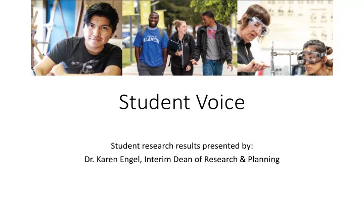 student voice