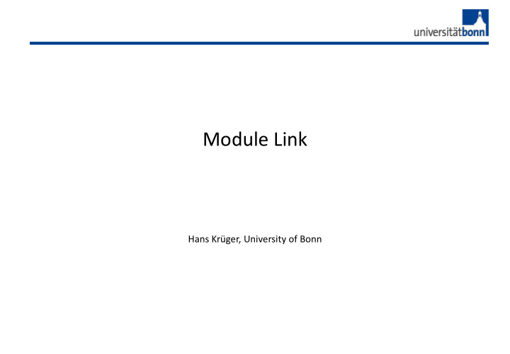 module link