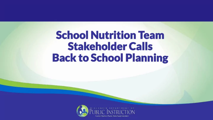 stak stakeholder calls eholder calls
