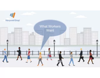 What Workers  Want  Pre-COVID-19  Workforce Trends  We are in the midst of a Skills Revolution