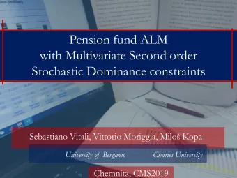 Pension fund ALM  with Multivariate Second order  Stochastic Dominance constraints Sebastiano