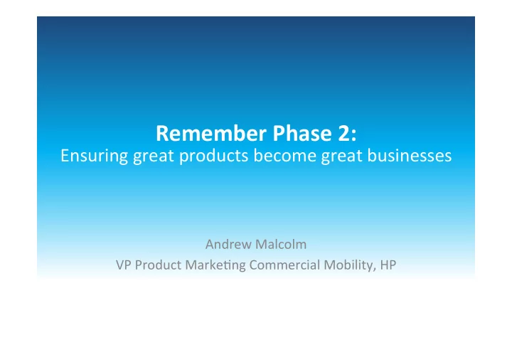 remember phase 2