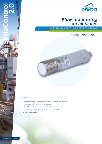 SlideControl  2.0  TECHNOLOGY  on the tissue.  assumed.  For the calculation of the fmowrate a