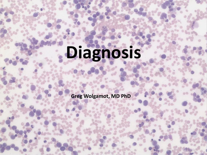 diagnosis