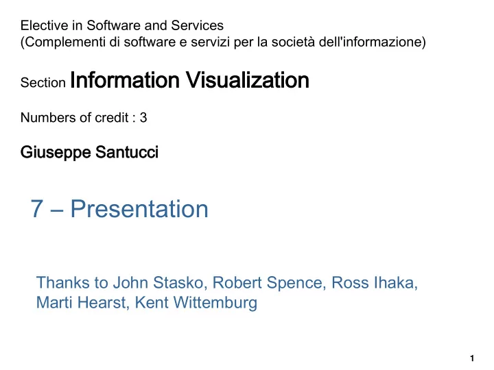 7 presentation