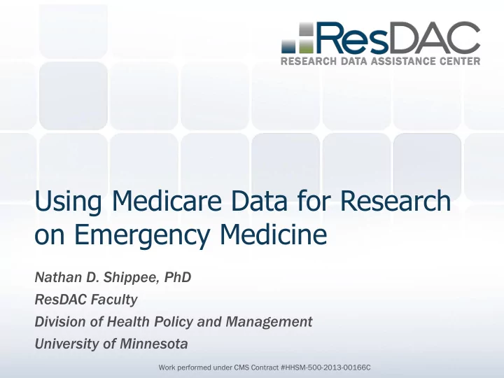 on emergency medicine