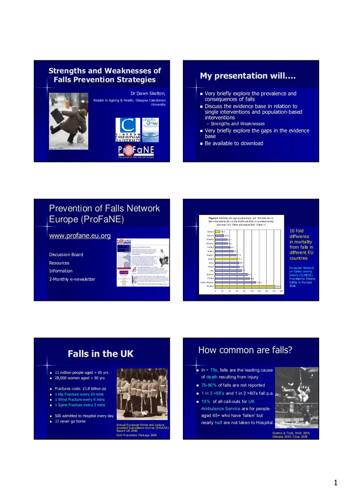 prevention of falls network prevention of falls network