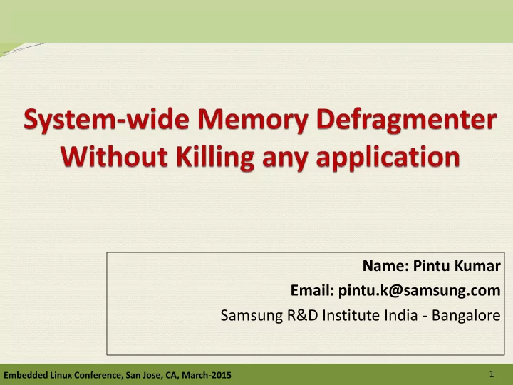 samsung r d institute india bangalore