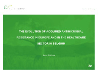 the evolution of acquired antimicrobial resistance in