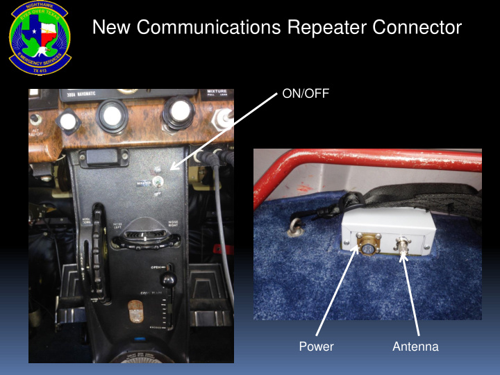new communications repeater connector
