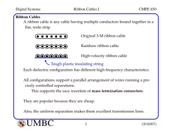 UMBC  A  B  M  A  L  T  F  O  U  M  B  C  I  M  Y  O  R  T  1  (5/10/07)  I  E  S  R  C  E  O  V  U