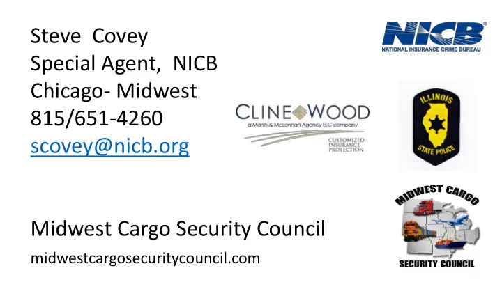 special agent nicb