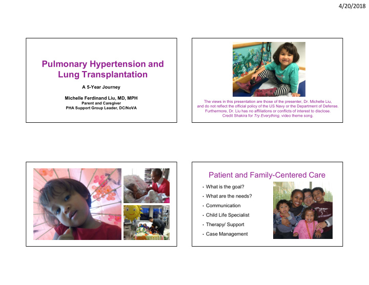 pulmonary hypertension and lung transplantation