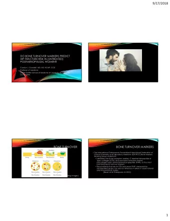 9/17/2018  DO BONE TURNOVER MARKERS PREDICT  HIP FRACTURE RISK IN (UNTREATED)  POSTMENOPAUSAL