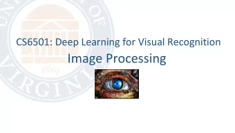Image Processing  Todays Class  Image Representations: Matrices  Image Representations: RGB,