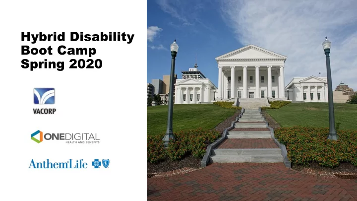 spring 2020 presenters