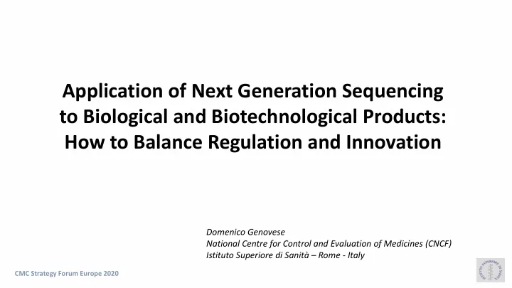 to biological and biotechnological products