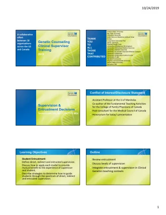 10/24/2019  Indiana State University  Bay Path University A collaborative  Columbia University