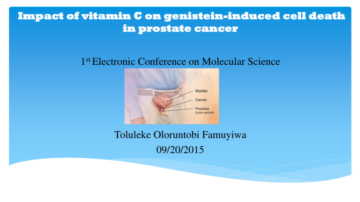 impact impact of of vit vitamin amin c c on on geni