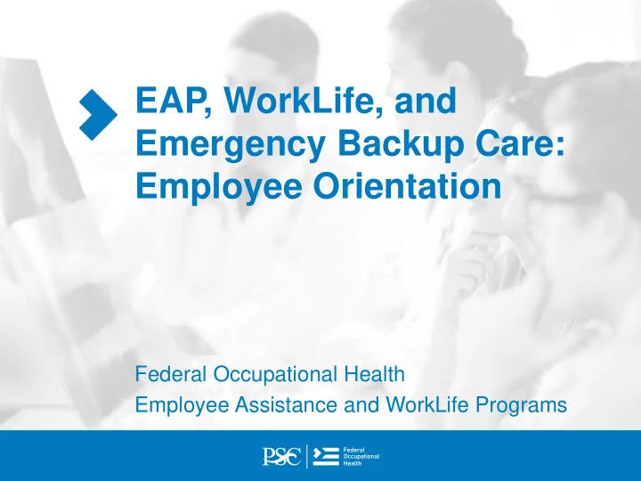 eap worklife and