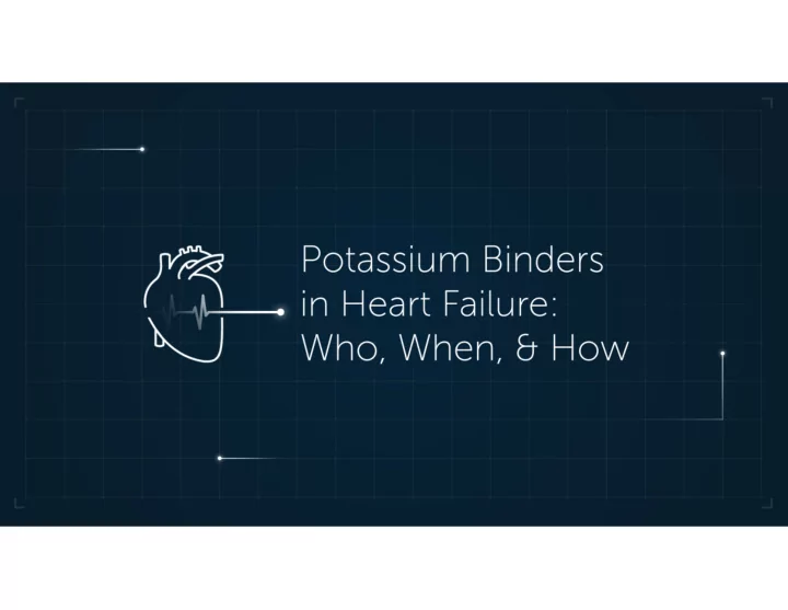 the dilemma of raasi and hyperkalemia