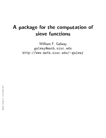 DRAFT   Fri May 18    15:25:46 CDT 2007