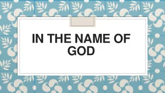 IN THE NAME OF  GOD  PERSISTENCE  AND  CLEARANCE  COVID19  By  Dr Davoud Esmaeili  Fellowship in