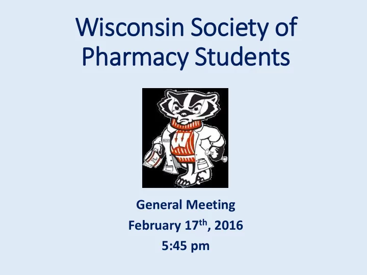 pharmacy students