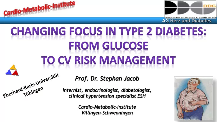 prof dr stephan jacob