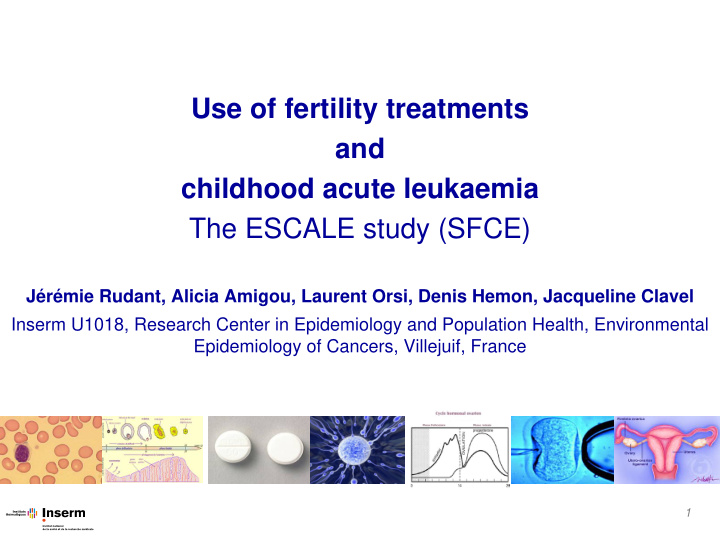 use of fertility treatments and childhood acute leukaemia